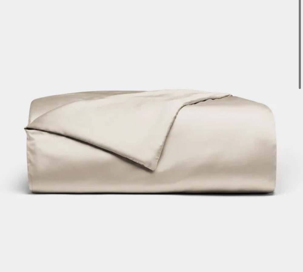 Cozy Earth Bamboo King/Cali  Duvet Cover Oat